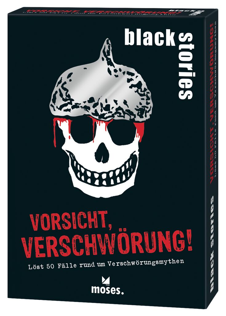 black stories Vorsicht, Verschwörung! black stories Vorsicht, Verschwörung!