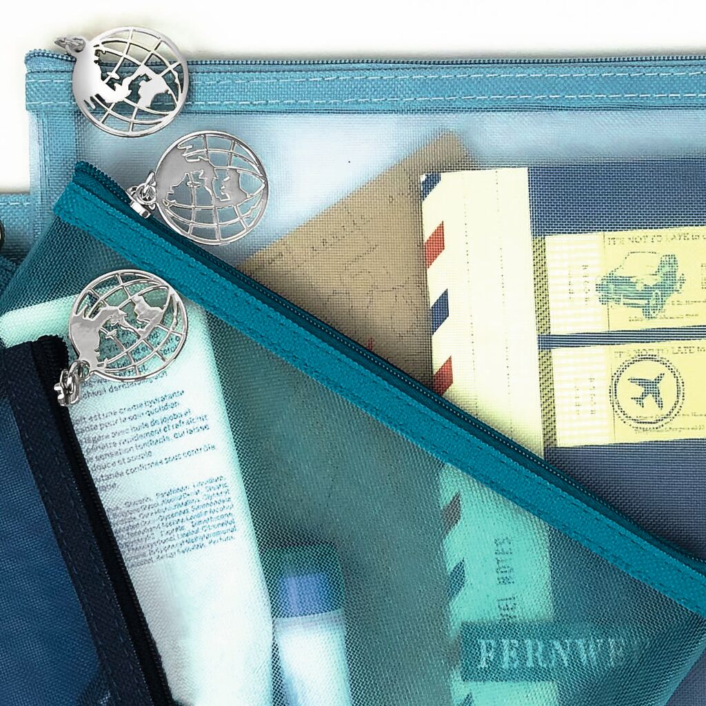 Fernweh Reisetäschchen 3er Set Fernweh Reisetäschchen 3er Set