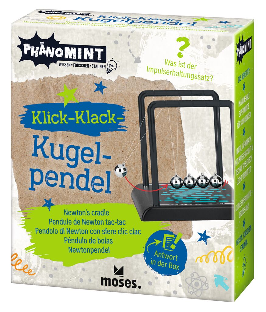 PhänoMINT Klick-Klack-Kugelpendel
