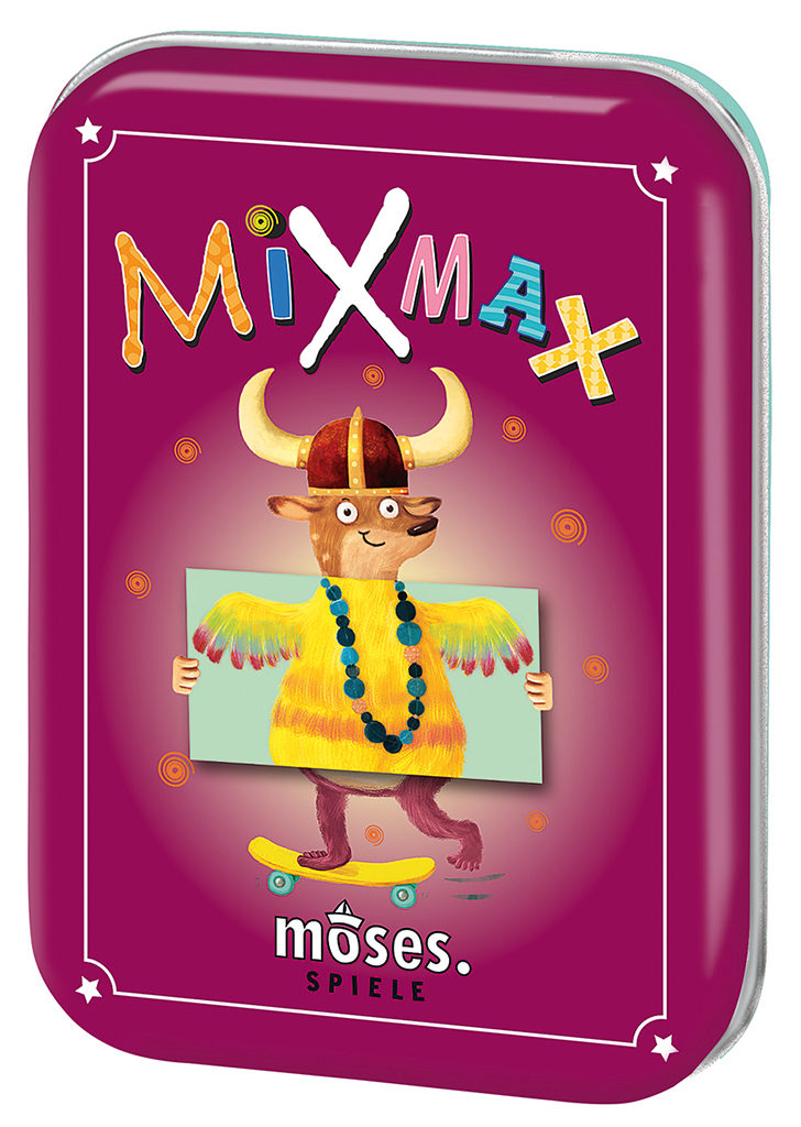 Mix Max - Kartenlegespiel mit lustigen Figuren