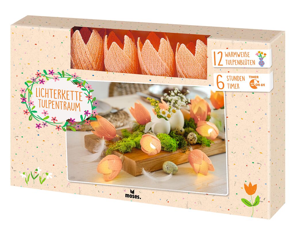 Lichterkette Tulpentraum