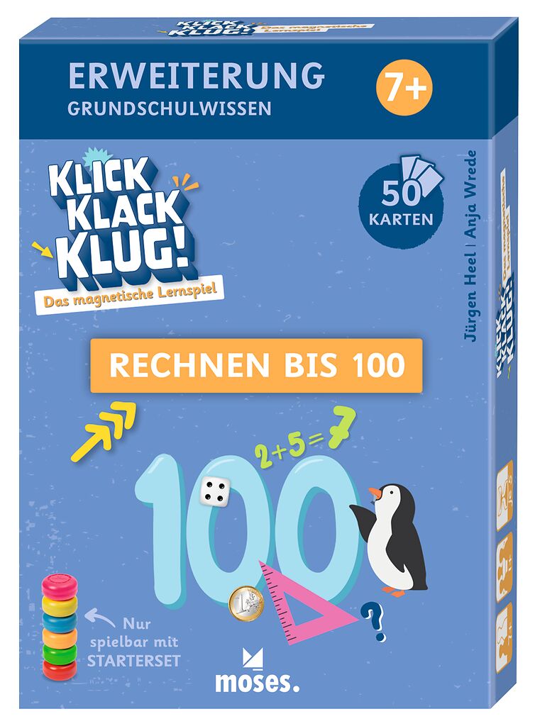 Klick Klack Klug Kartenset Rechnen bis 100 ab 7 Jahren