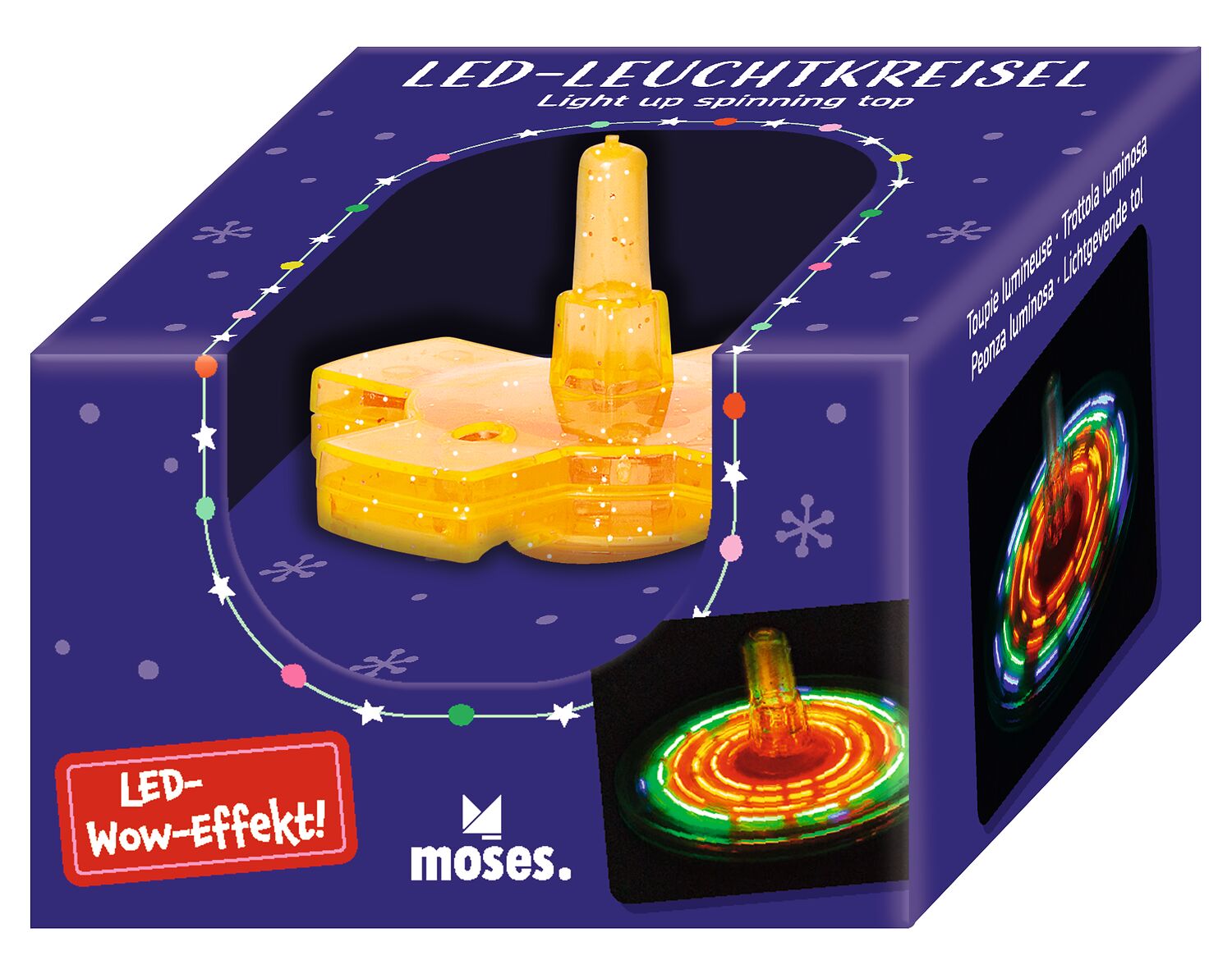 LED-Leuchtkreisel orange