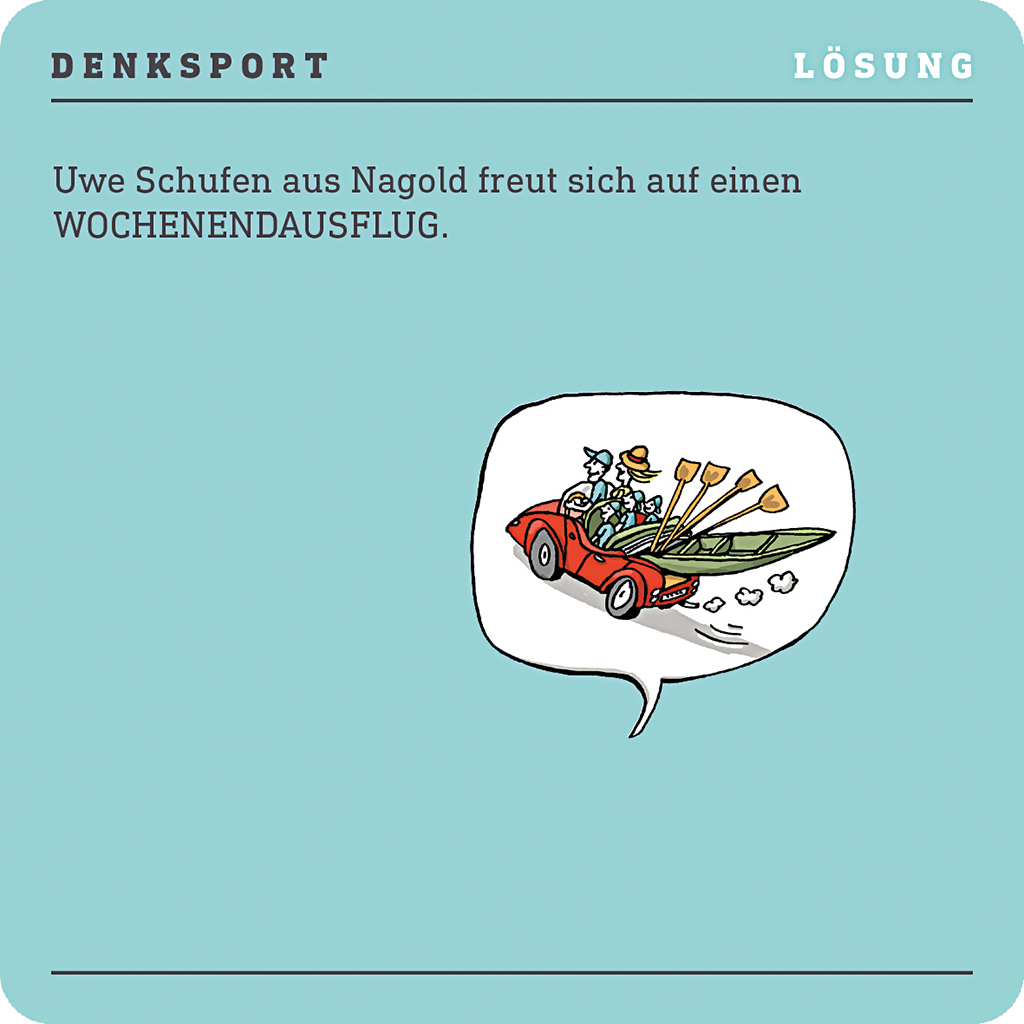 110% Denksport - Die besten DenkSportAnstöße