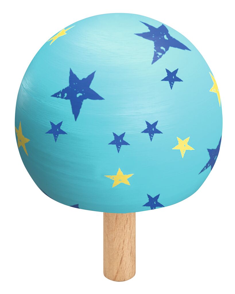 PhänoMINT Magischer Steh-auf-Kreisel blau