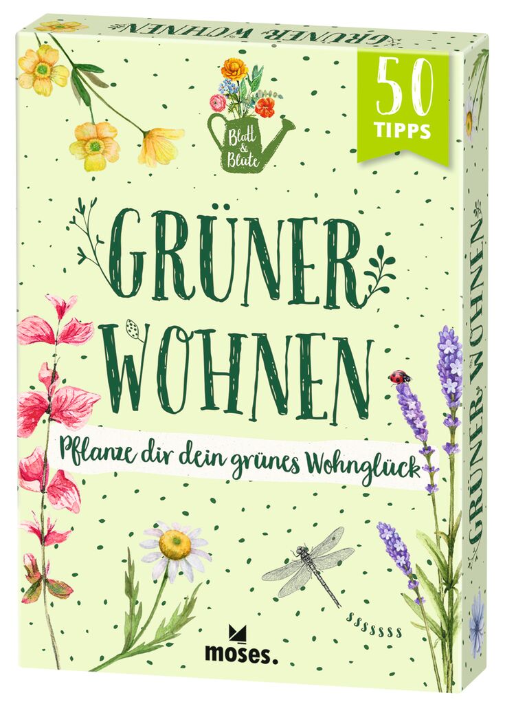 Blatt & Blüte Grüner Wohnen Kartenset