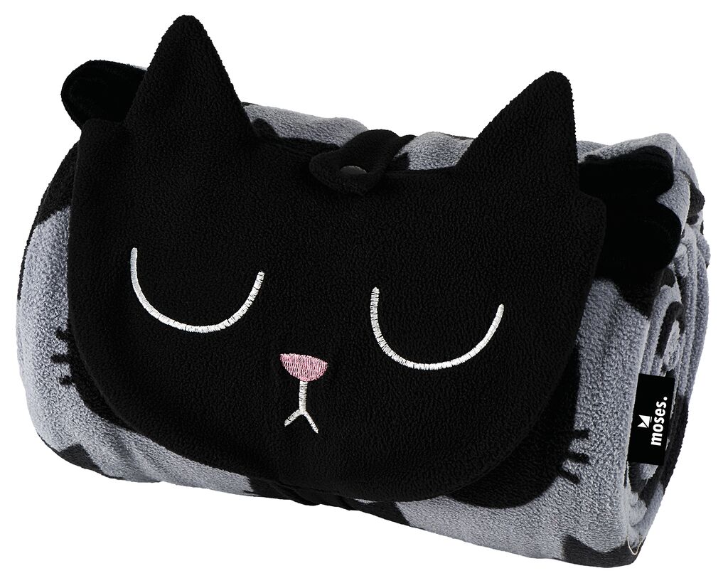 Ed, the Cat Kuscheldecke einrollbar