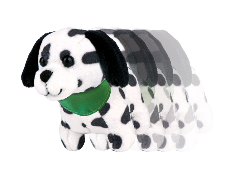 Kleiner Plüsch-Hund zum Aufziehen (versch. Varianten) Kleiner Plüsch-Hund zum Aufziehen (versch. Varianten)
