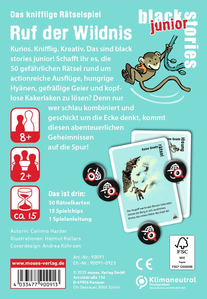 black stories junior Ruf der Wildnis