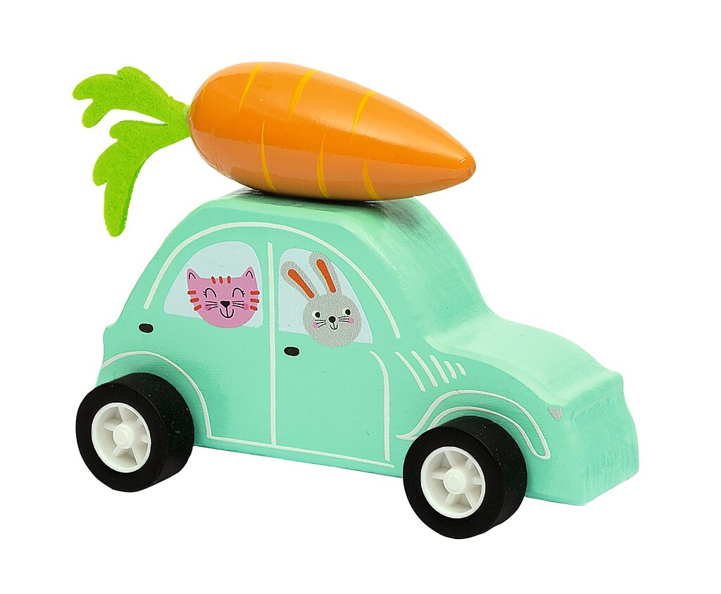 Flotter Holz-Flitzer Frühlingsfreunde mint