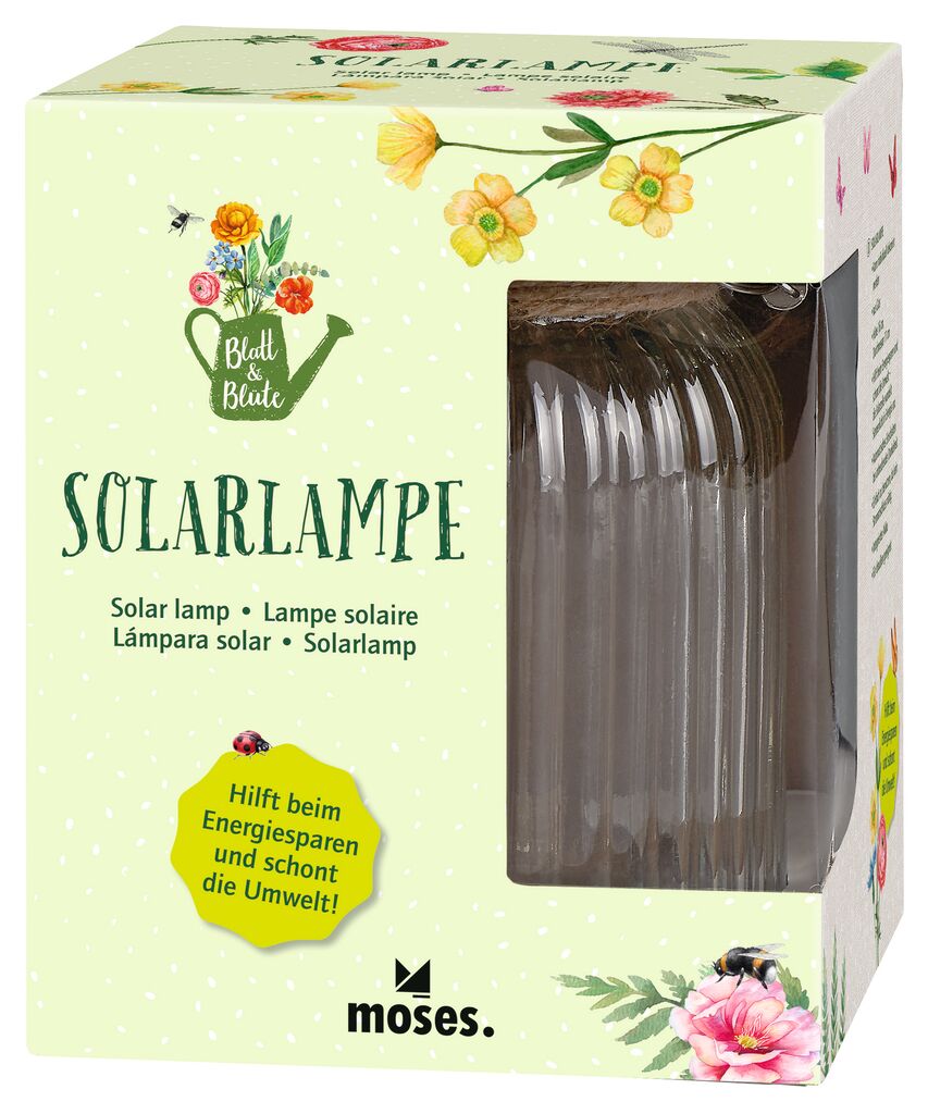 Blatt & Blüte Solarlampe Blatt & Blüte Solarlampe