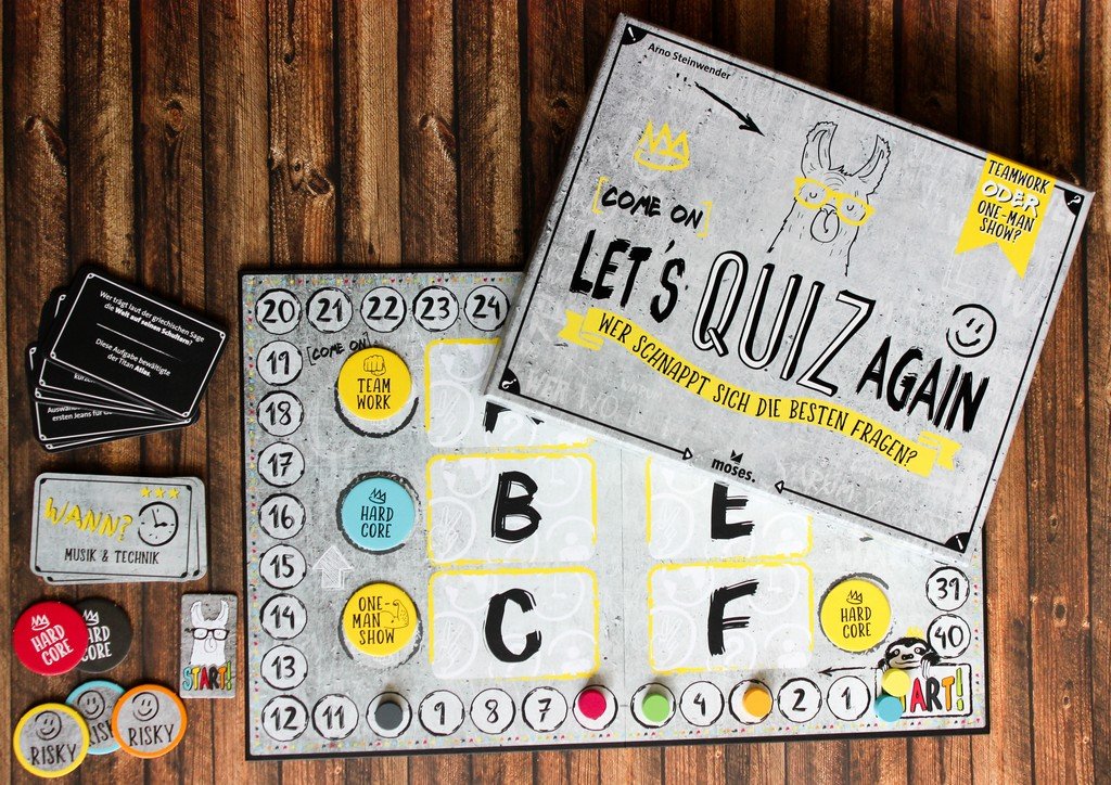 (Come on) Let's quiz again (Come on) Let's quiz again