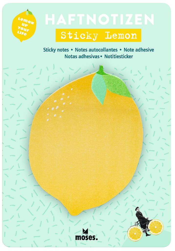 Haftnotizen Sticky Lemon
