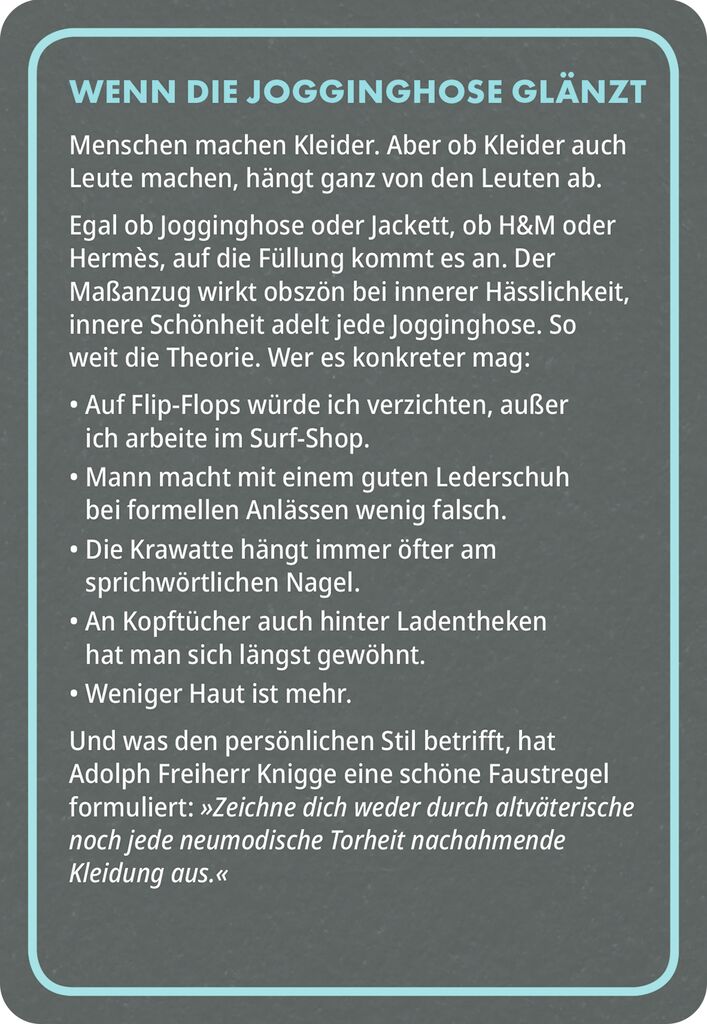 50 Fragen an Knigge: Büro 50 Fragen an Knigge: Büro