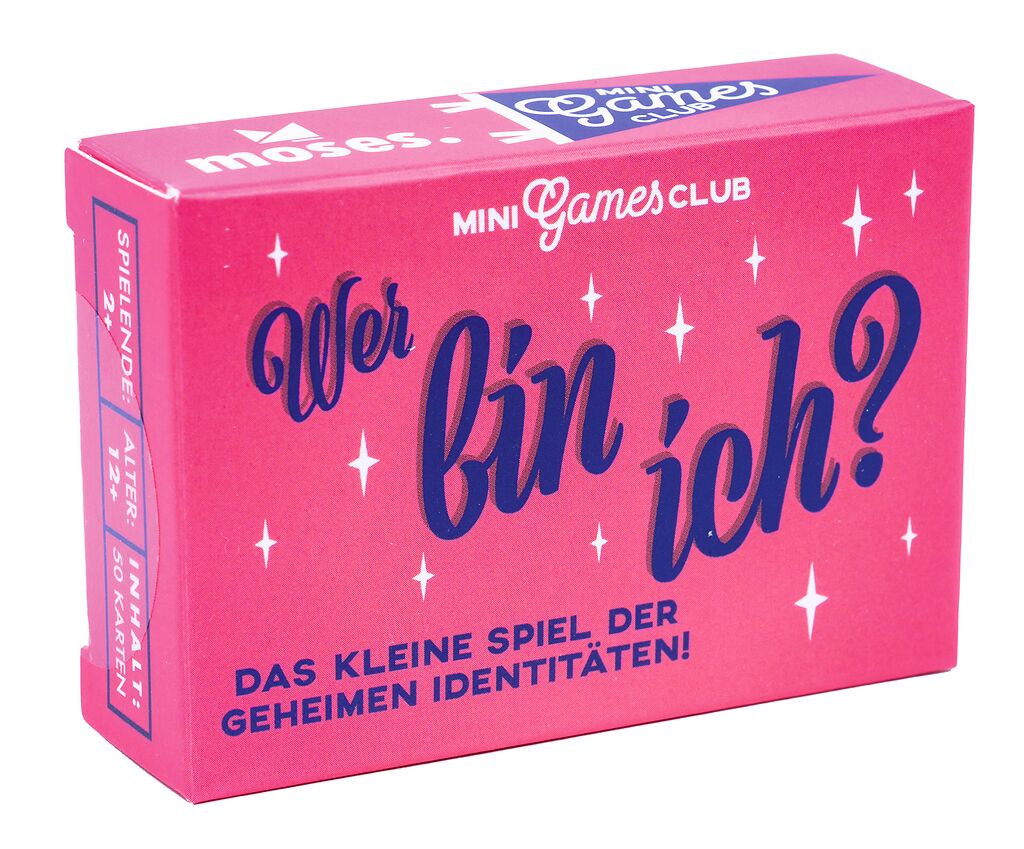 Mini Games Club - Wer bin ich? Das kleine Spiel der geheimen Identitäten