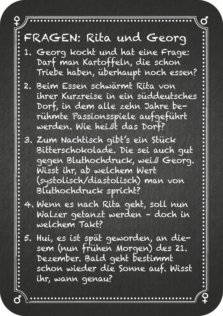 Kneipenquiz - Pärchenabend (3. Ergänzungsset)