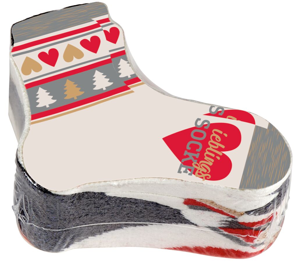 Kuschel-Zaubersocken Winterwunder weiß