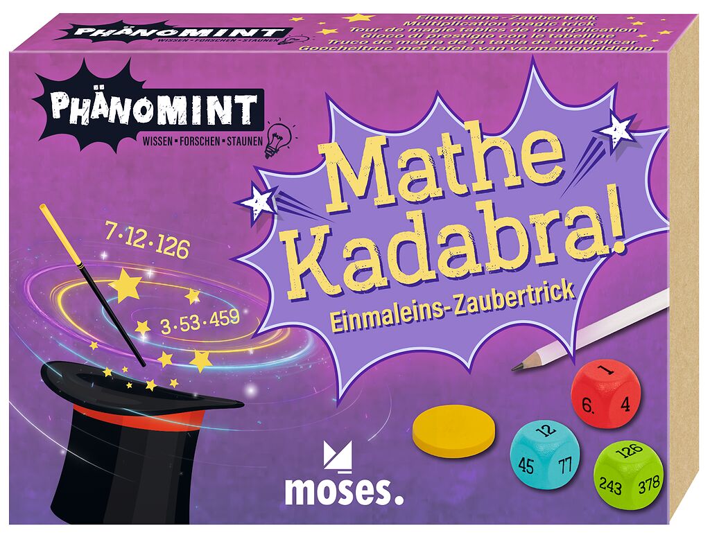PhänoMINT Mathe Kadabra! Einmaleins-Zaubertrick