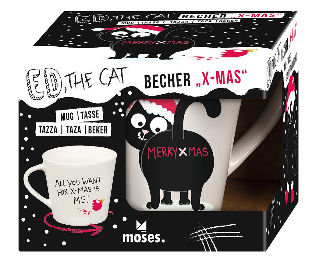 Ed, the Cat Becher Xmas