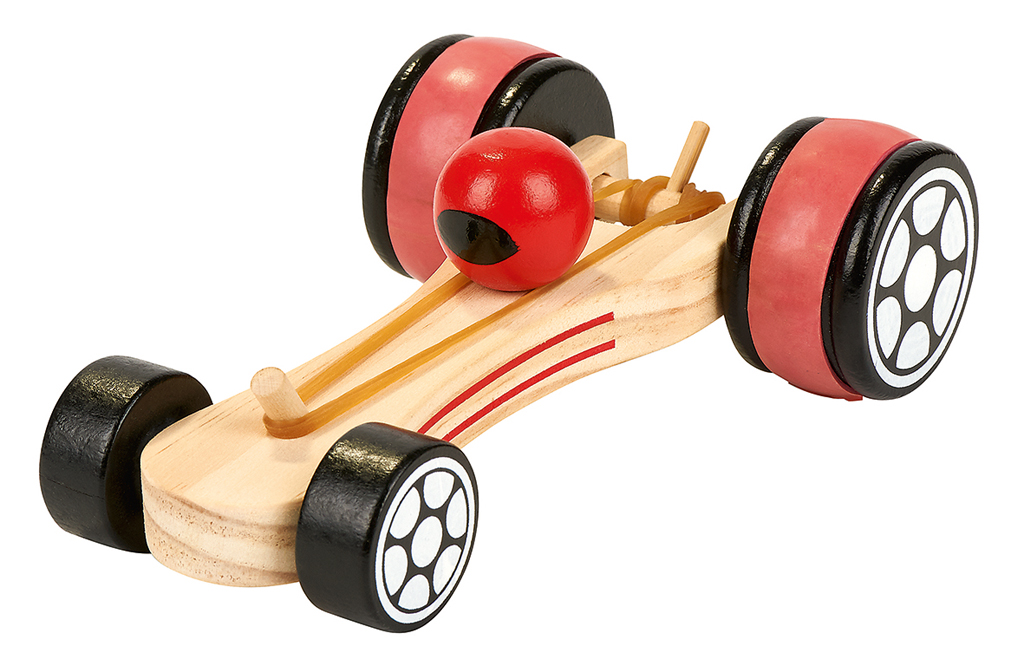 Rennwagen mit Gummimotor Rennwagen mit Gummimotor