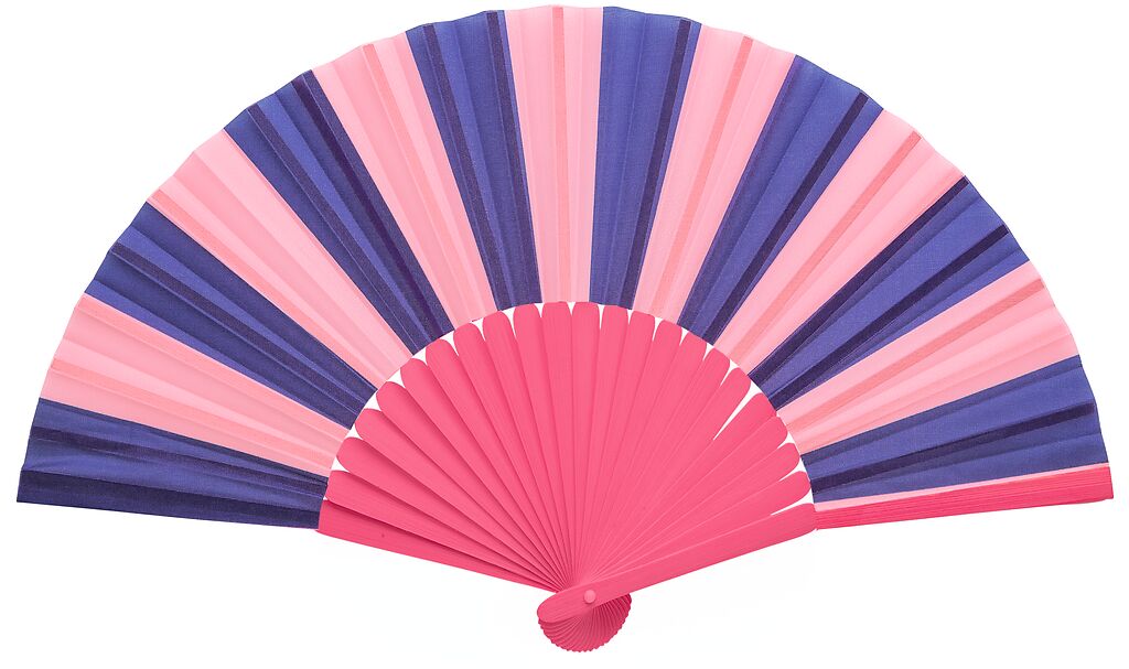 Fächer Sommerbrise Streifen