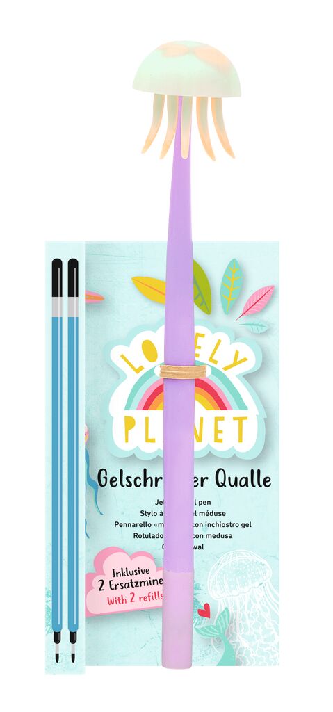 Lovely Planet Gelschreiber Qualle violett