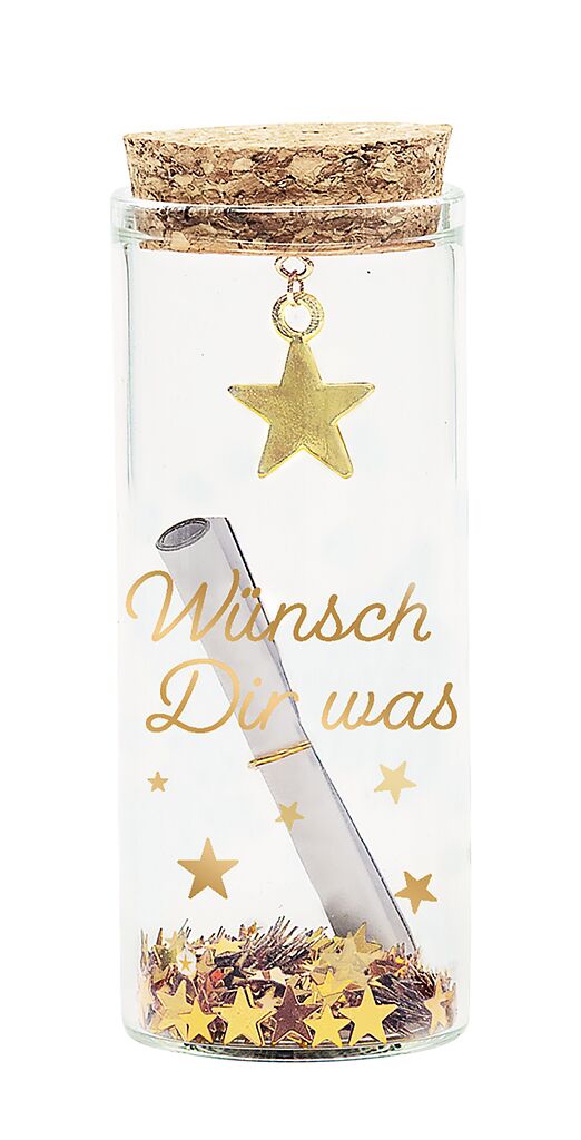 Geschenkglas For you Stern