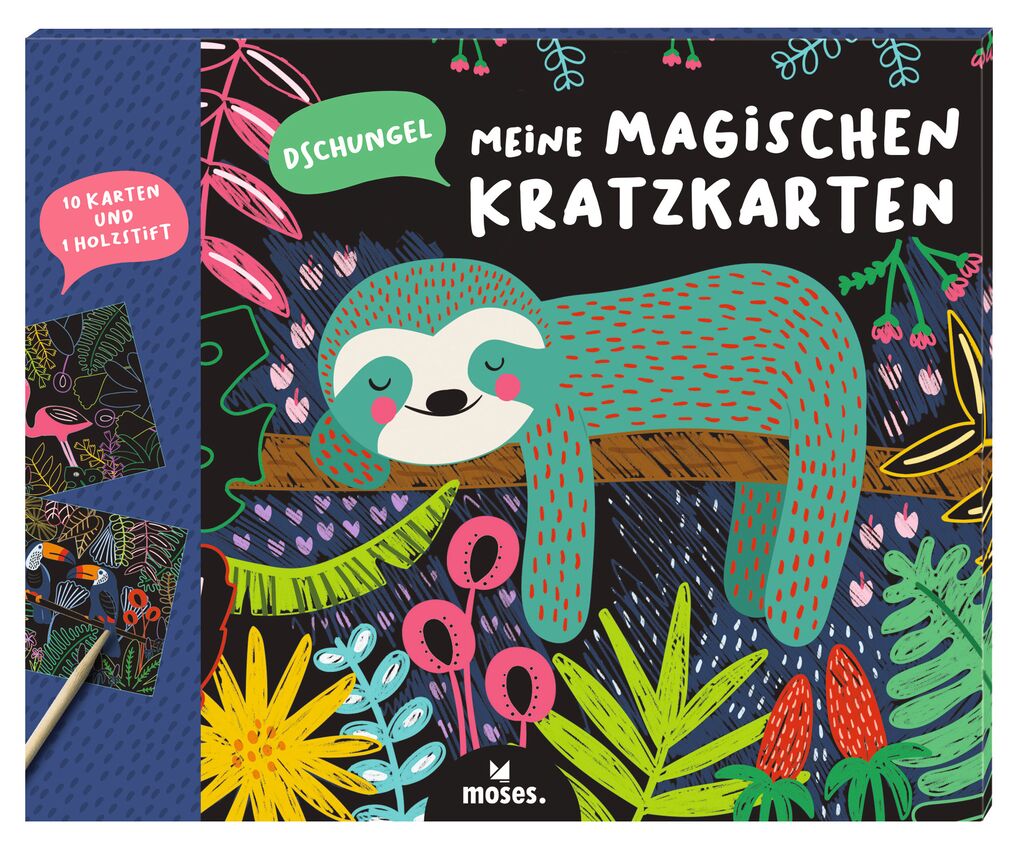 Meine Magischen Kratzkarten Dschungel Meine Magischen Kratzkarten Dschungel