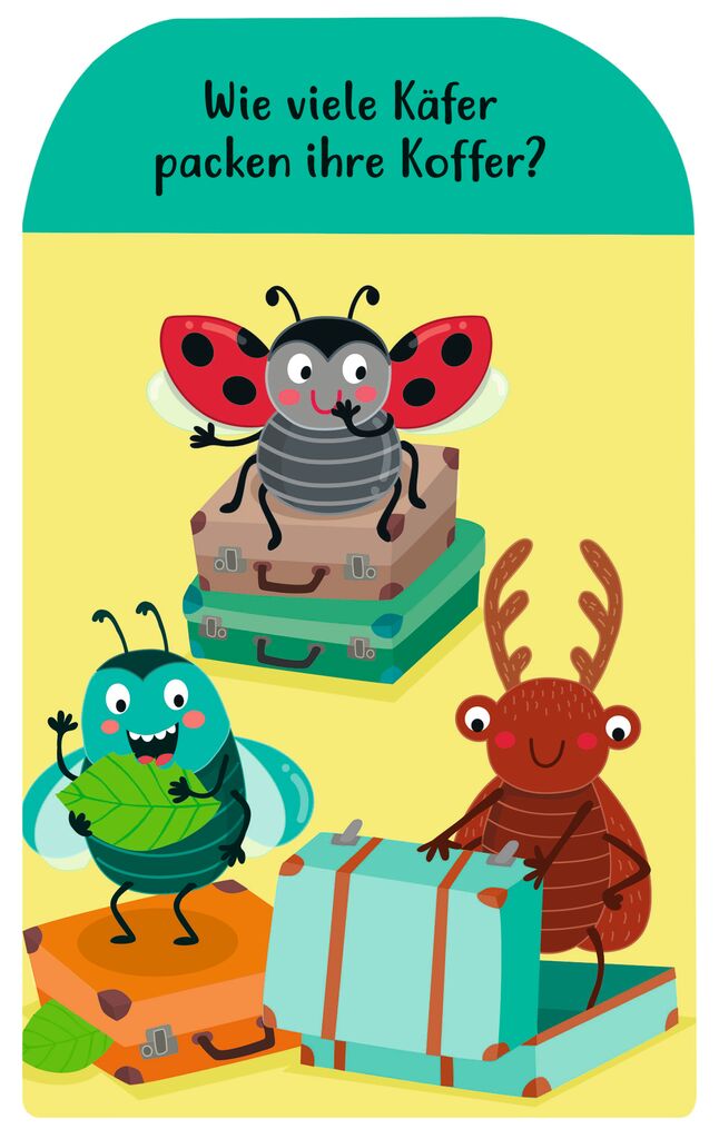 Zählen lernen mit den Krabbelkäfern - Magnetischer Lernspaß Zählen lernen mit den Krabbelkäfern - Magnetischer Lernspaß