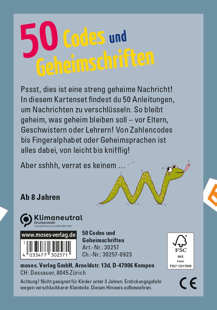 50 Codes und Geheimschriften