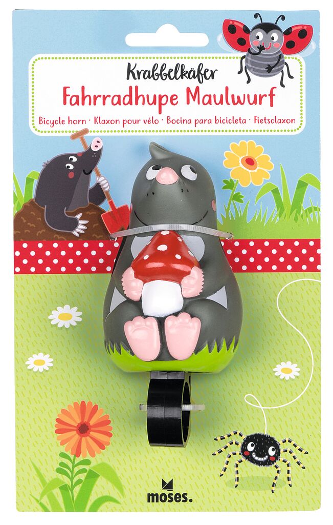 Krabbelkäfer Fahrradhupe Maulwurf Krabbelkäfer Fahrradhupe Maulwurf