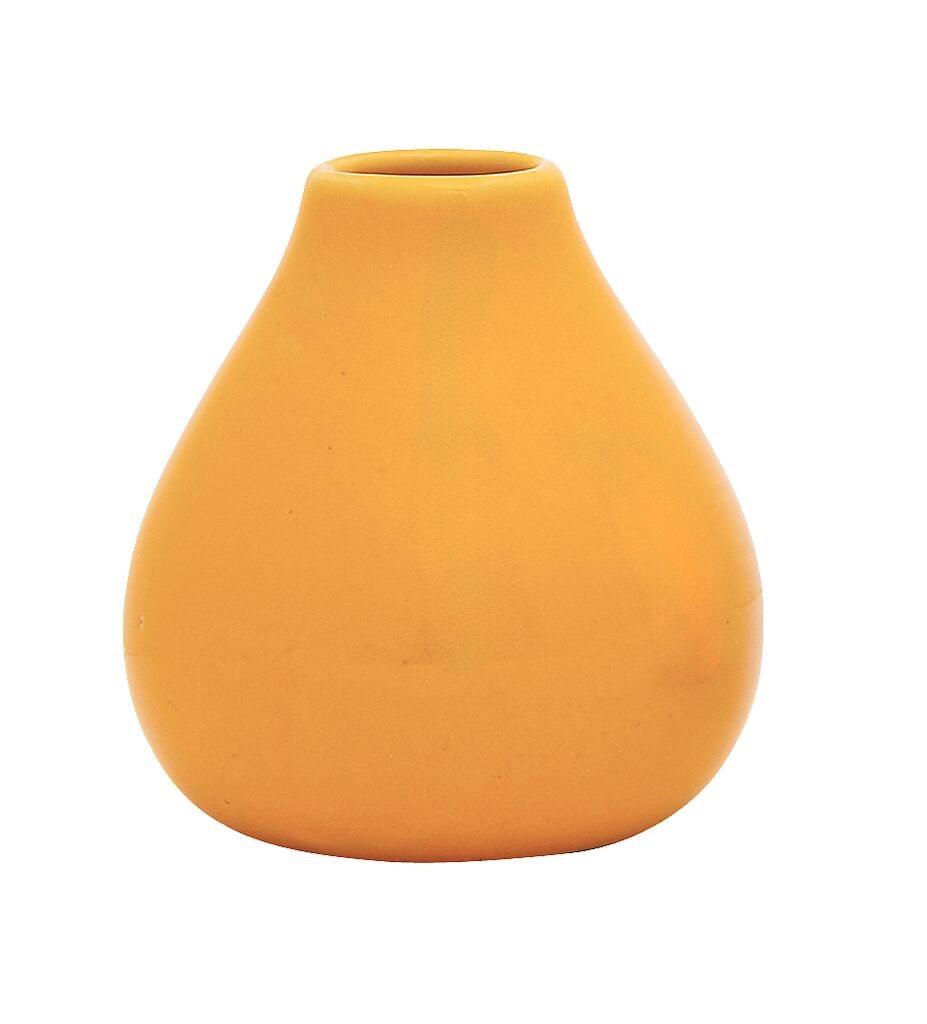 Mini-Vase Blümchengrüße gelb