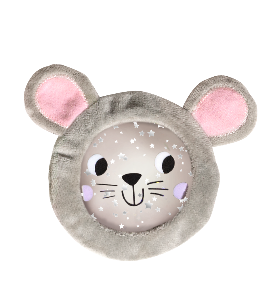 Handwärmer Glitzerstaub Maus