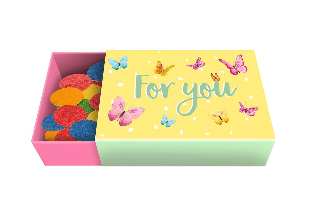 Blatt & Blüte Blumenkonfetti For you