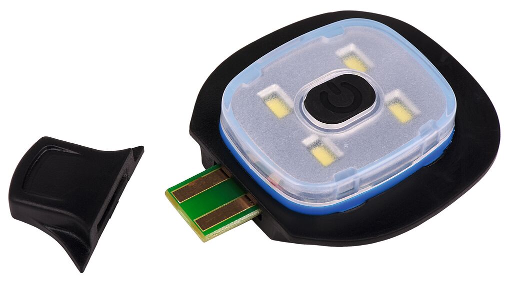 Reflektierende LED-Bauchtasche mit USB