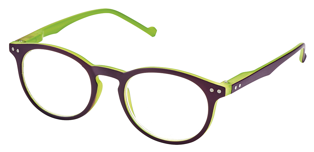 Lesehilfe Bicolor +1.5 grün-violett Lesehilfe Bicolor +1.5 grün-violett