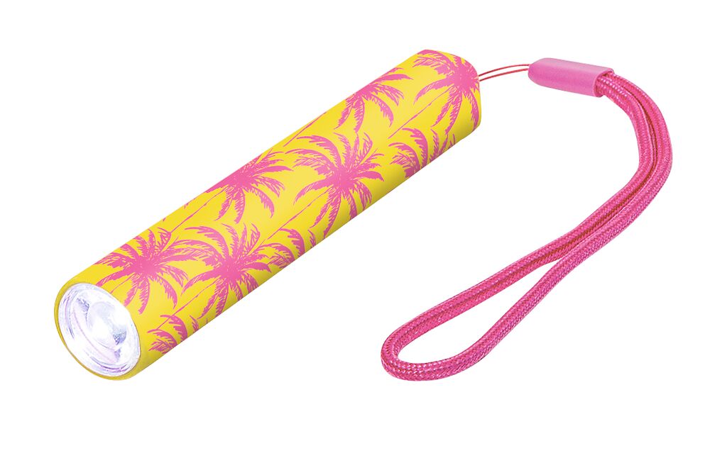 Fernweh Taschenlampe Slim Palmen