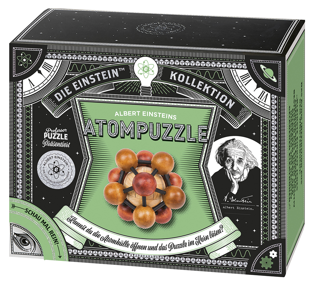 Albert Einsteins Atompuzzle - Geduldspiel Albert Einsteins Atompuzzle - Geduldspiel