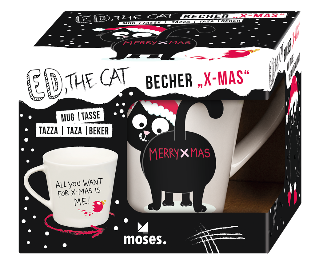 Ed, the Cat Becher Xmas