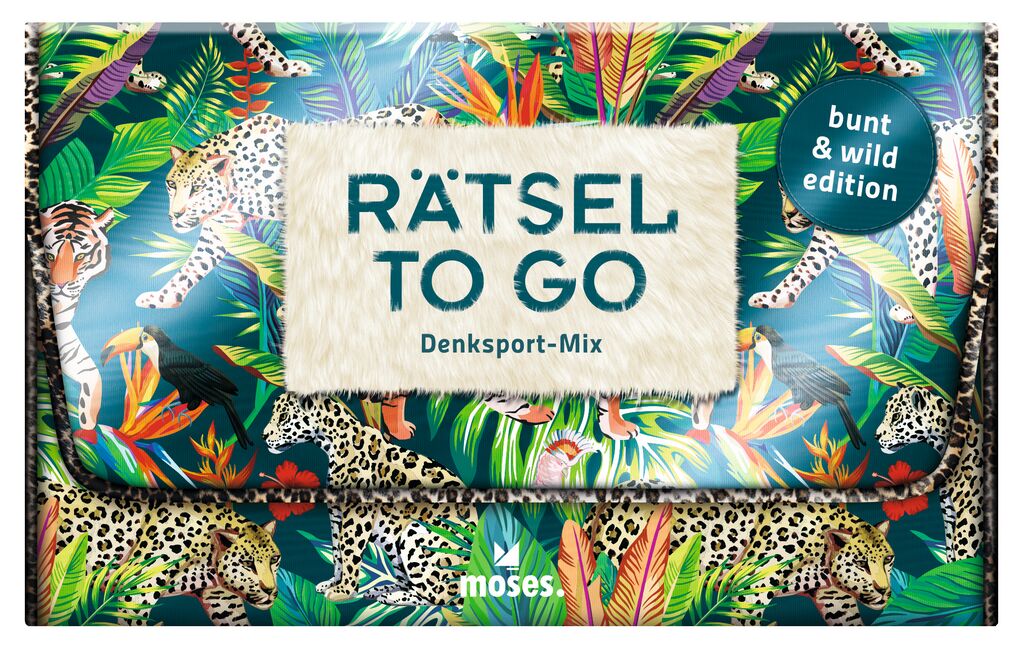 Rätsel to go Denksport-Mix: bunt & wild edition