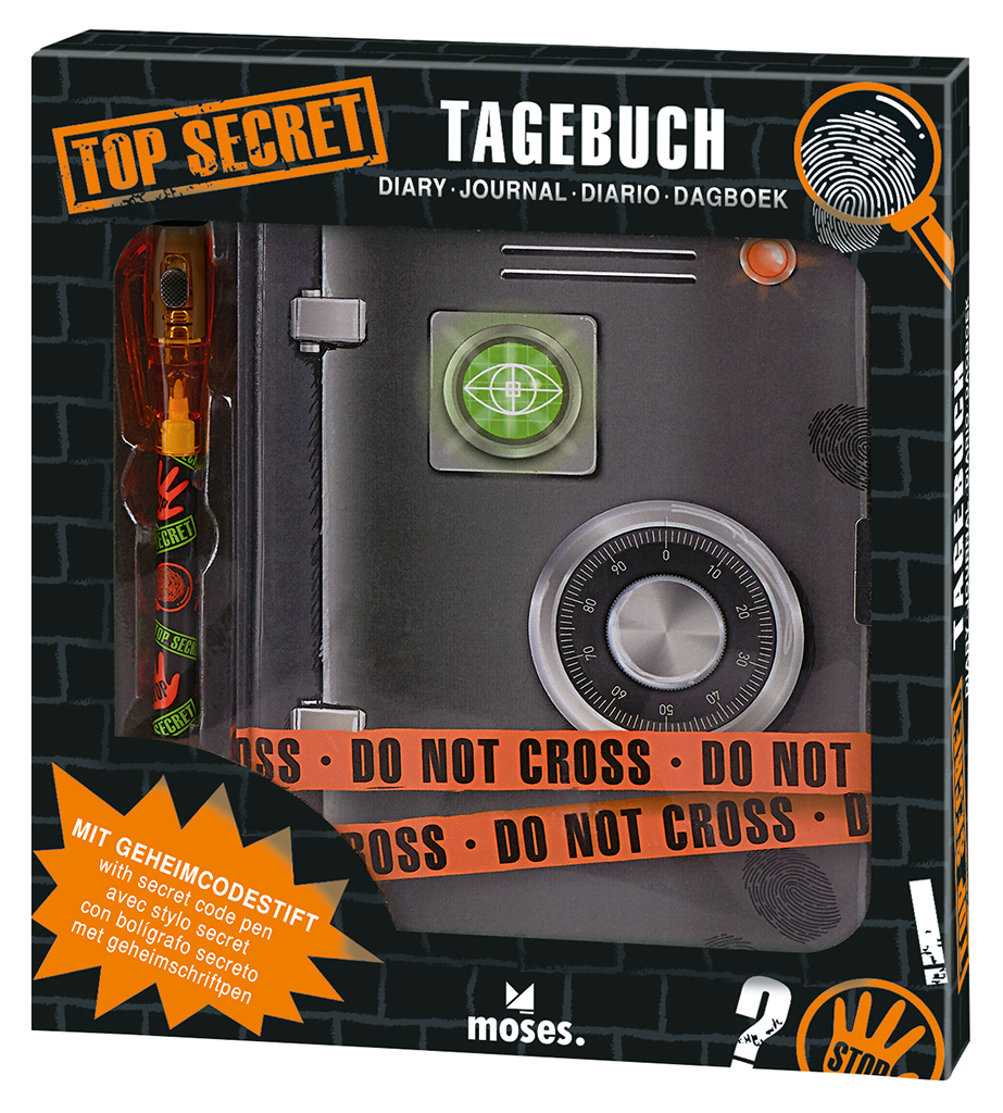 Top Secret - Tagebuch mit Geheimcodestift Top Secret - Tagebuch mit Geheimcodestift