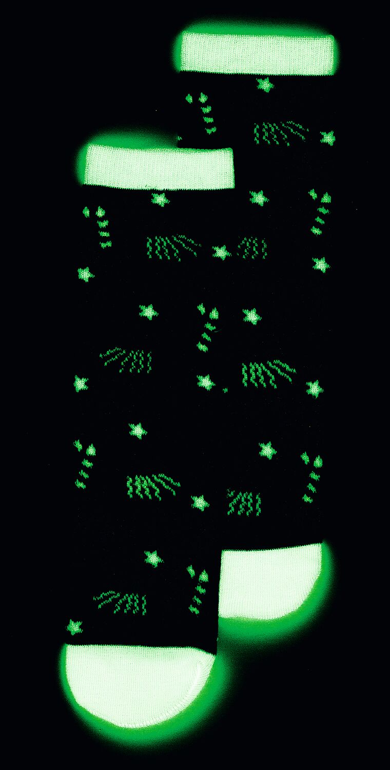 Nachtleuchtende Zauber-Socken Dackel