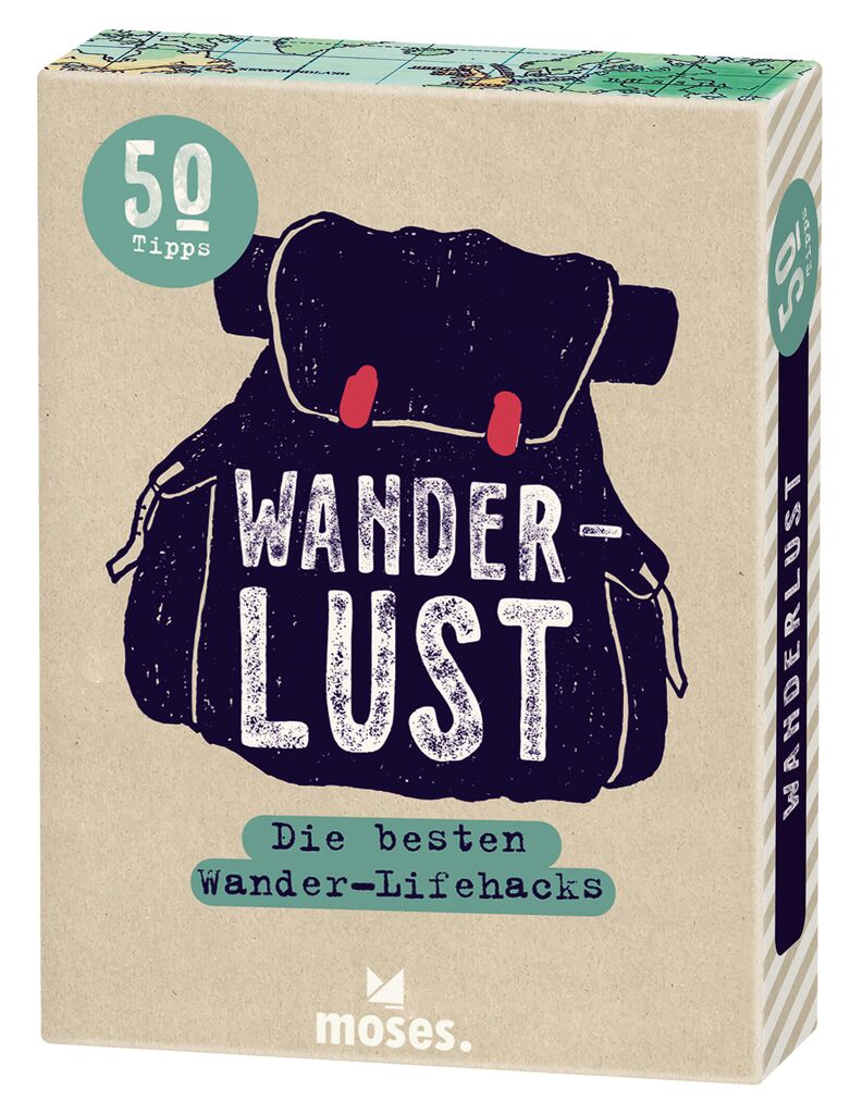 Fernweh Wanderlust Kartenset