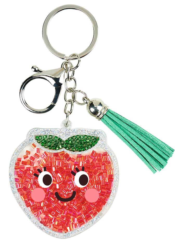 Be happy Schlüsselanhänger Summertime Erdbeere