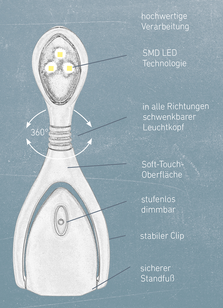 Leselicht Lumi Plus Eule Leselicht Lumi Plus Eule
