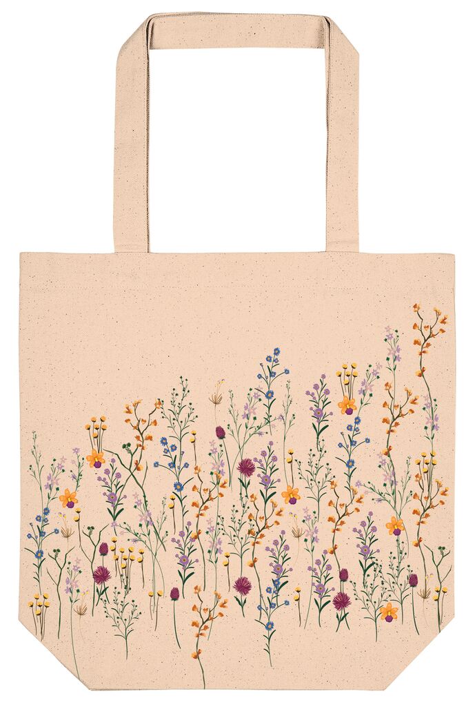 Shopper Blumenwiese - Bio-Baumwolle