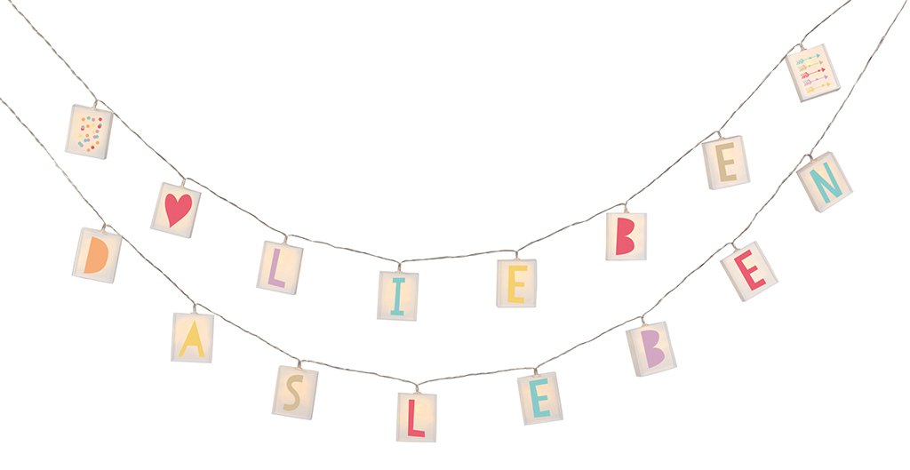 Happy me Buchstaben-Lichterkette Happy me Buchstaben-Lichterkette