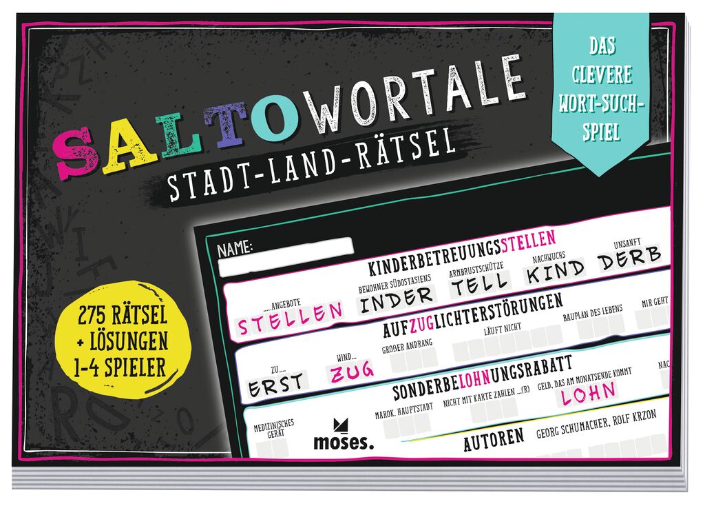 Salto Wortale - Wort-Such-Spiel Salto Wortale - Wort-Such-Spiel