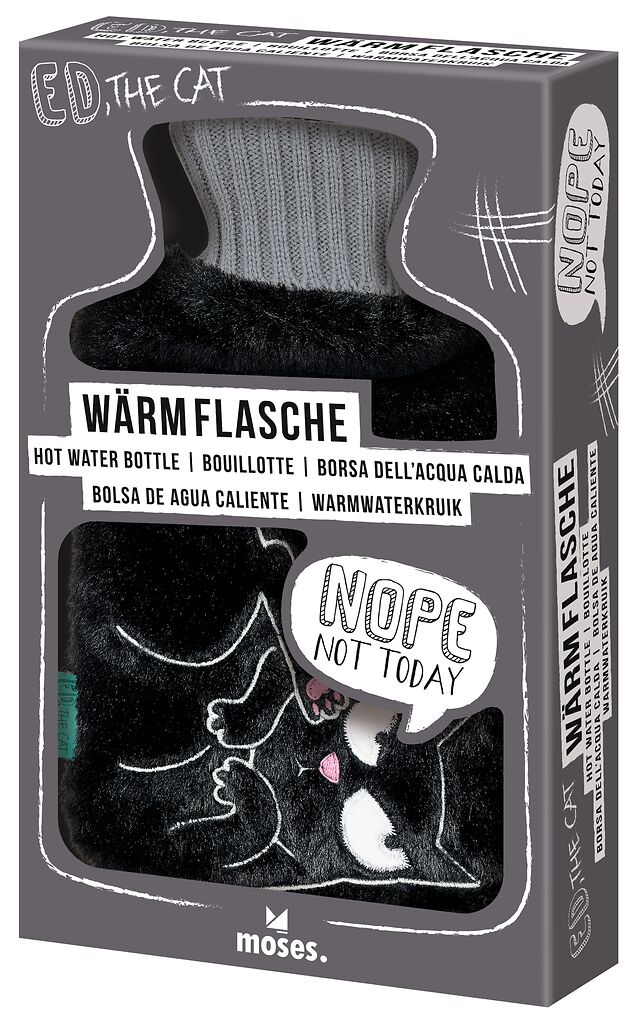 Ed, the Cat Plüsch-Wärmflasche