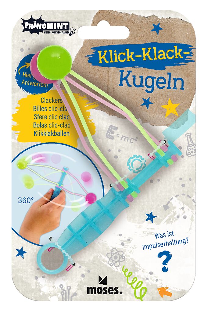 PhänoMINT Klick-Klack-Kugeln blau